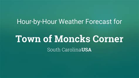 Moncks corner 10 day forecast. Things To Know About Moncks corner 10 day forecast. 